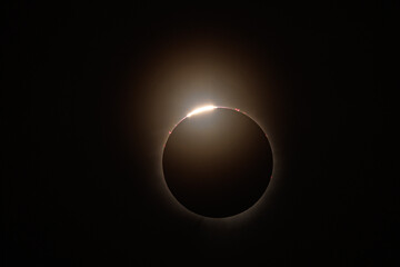 Solar Eclipse 2024 Diamond Ring