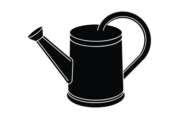 watering can vector icon silhouette illustrations