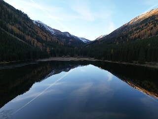 Obraz premium der Ingeringsee am Abend
