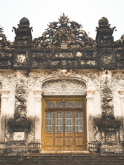 Tomb of Emperor Khai Dinh, mausoleum in Hue province, Vietnam