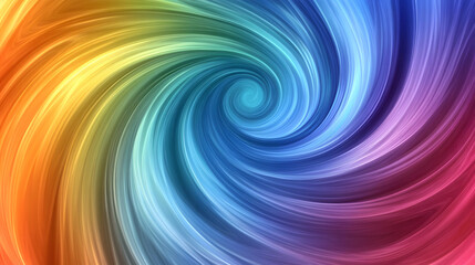 A vibrant abstract swirl pattern featuring various bright and colorful hues creating a dynamic and visually appealing design.