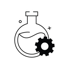 Chemical Engineering vector icon