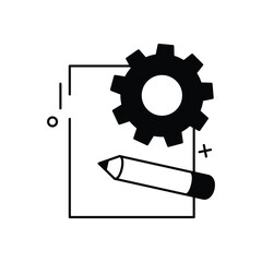 Prototyping vector icon