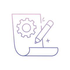 Engineering Report vector icon