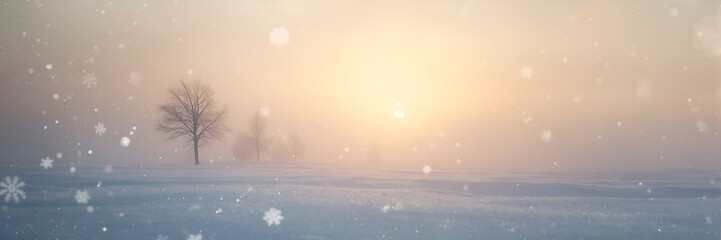 simple Christmas background with a dreamlike atmosphere, featuring a blend of soft and bold colors, rich textures, and subtle film grain