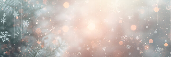 simple Christmas background with a dreamlike atmosphere, featuring a blend of soft and bold colors, rich textures, and subtle film grain