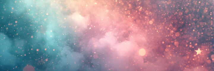 simple Christmas background with a dreamlike atmosphere, featuring a blend of soft and bold colors, rich textures, and subtle film grain