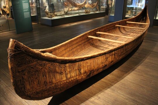Ojibwe Birch Bark Canoe: Traditional American Indian Craftsmanship from Minnesota's Great Lakes