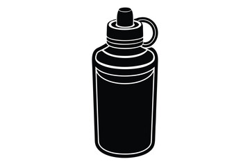 water bottle vector icon