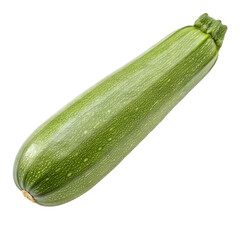 zucchinis isolated on transparent white background full depth of field clipping path 