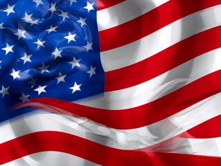 Celebrate American pride with this dynamic waving US flag background for patriotic holidays and events, perfect for memorial day and 4th of July