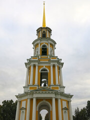 cathedral bell tower of the Ryazan Kremlin, Russia