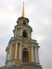 cathedral bell tower of the Ryazan Kremlin, Russia
