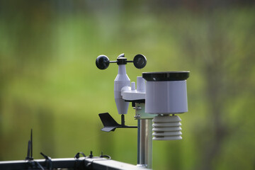 Weather Monitoring Station in Nature