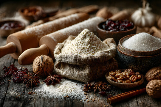 Christmas baking Ingredients