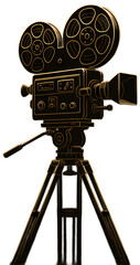 Obraz premium Vintage Film Camera for Cinema Production