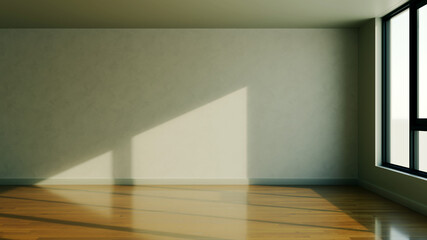 Fototapeta premium Large luxury modern bright interiors Living room mockup illustration 3D rendering image