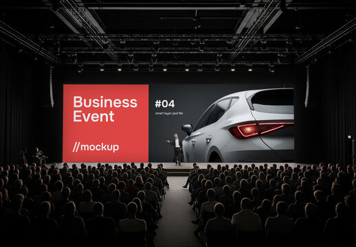 Event design mockup