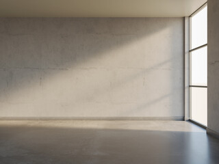 Naklejka premium Large luxury modern bright interiors Living room mockup illustration 3D rendering image