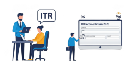 Computer screen isolated on transparent background