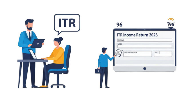 Computer screen isolated on transparent background