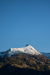 View from Bad Hofgastein of the Graukogel in Bad Gastein