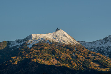 View from Bad Hofgastein of the Graukogel in Bad Gastein