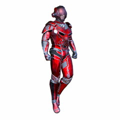 サイバーマン　3DCGレンダリング