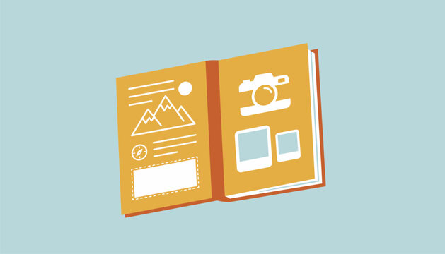 A travel journal with prompts and tearout pages designed for documenting adventures and preserving memories on the go.