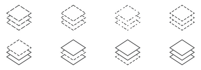 Copy icon sign in line style. copy duplicate layer icon set, copy paste icon for websites, apps ,UI or UX. vector illustration.