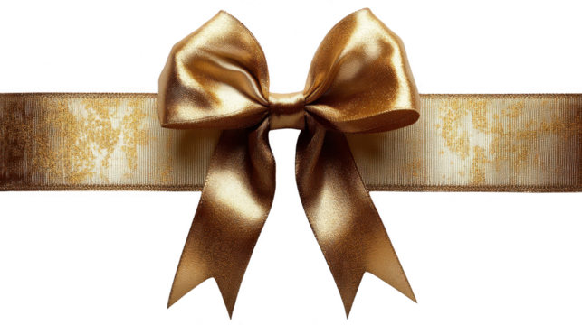 bow isolated on transparent or white background