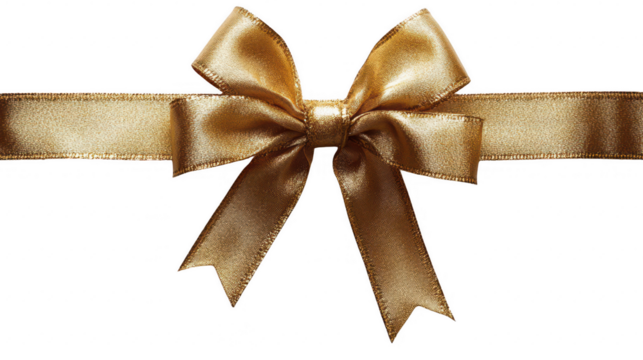 bow isolated on transparent or white background