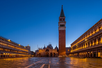 Markusplatz am Morgen
