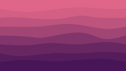 Abstract wavy background in pink and purple gradient tones