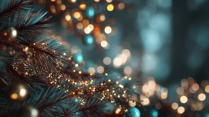 A tree with a lot of lights on it