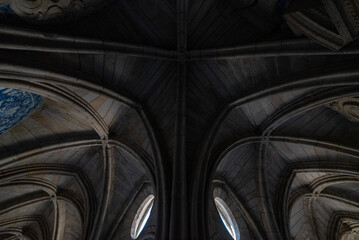 Gothic cathedral in porto, Portugal