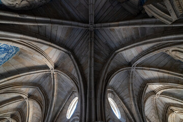 Gothic cathedral in porto, Portugal
