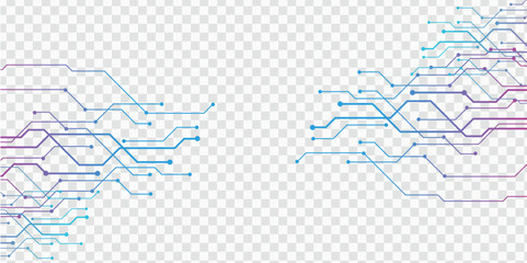 Obraz premium Computer motherboard background with circuit board electronic elements. Electronic texture for computer technology, engineering concept. Motherboard integrated computing illustration