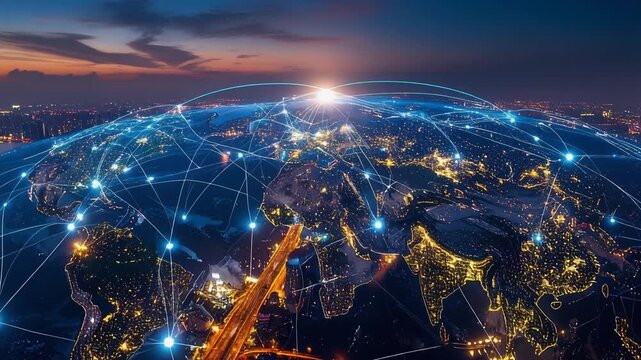 グローバルネットワークを通じて拡大するビジネスと電子海外市場の構想