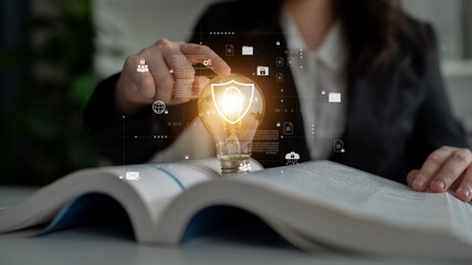 AI cybersecurity system protects digital assets through intelligent detection, access control, and...