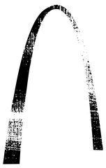 Brushstroke upward dynamically in abstract graphic design