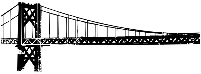 Bridge Illustrates Strength Waterway