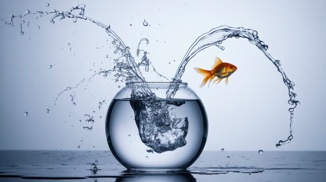 Shattering Goldfish Bowl High-Speed Studio