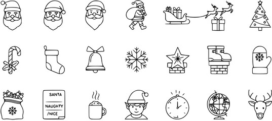 Christmas Icon Set