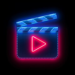 Glossy red arrow icon vector sign for send email message on web button