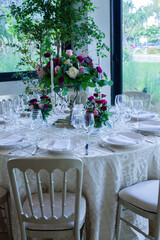 wedding table setting