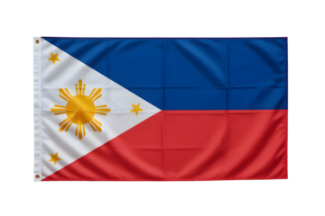 Showcase national pride with the vibrant flag of the Philippines, embodying heritage, culture and unity for any display