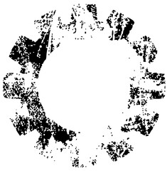 Clock Face Illustrates Time in Abstract Composition