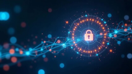 An abstract representation of AI-driven CRM tools, showcasing digital elements with ample copy space and dynamic colors, emphasizing marketing strategies and concepts. - Powered by Adobe