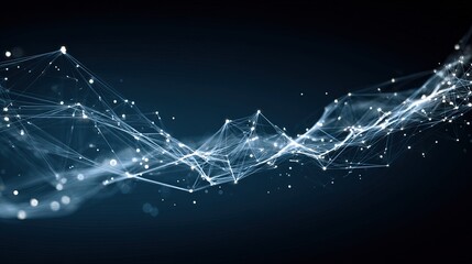 Abstract Digital Network Wave Design